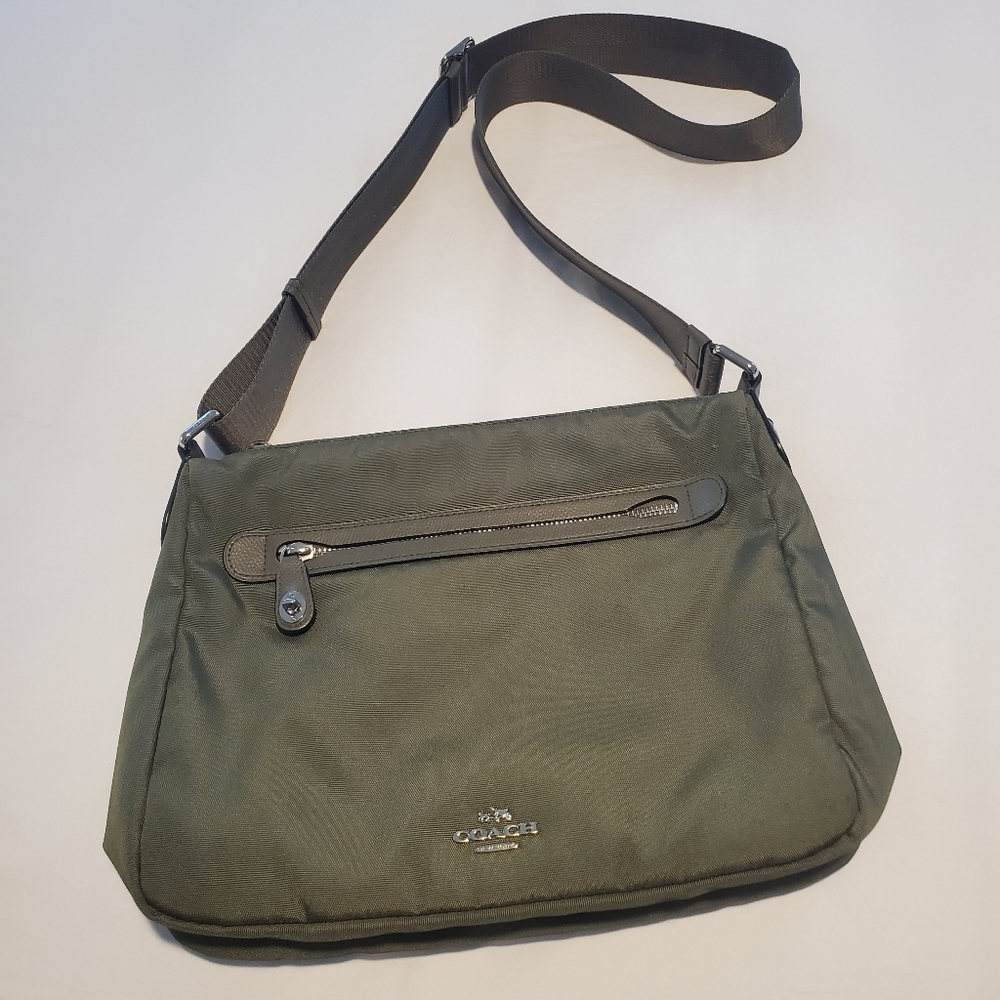Coach nylon crossbody bag
